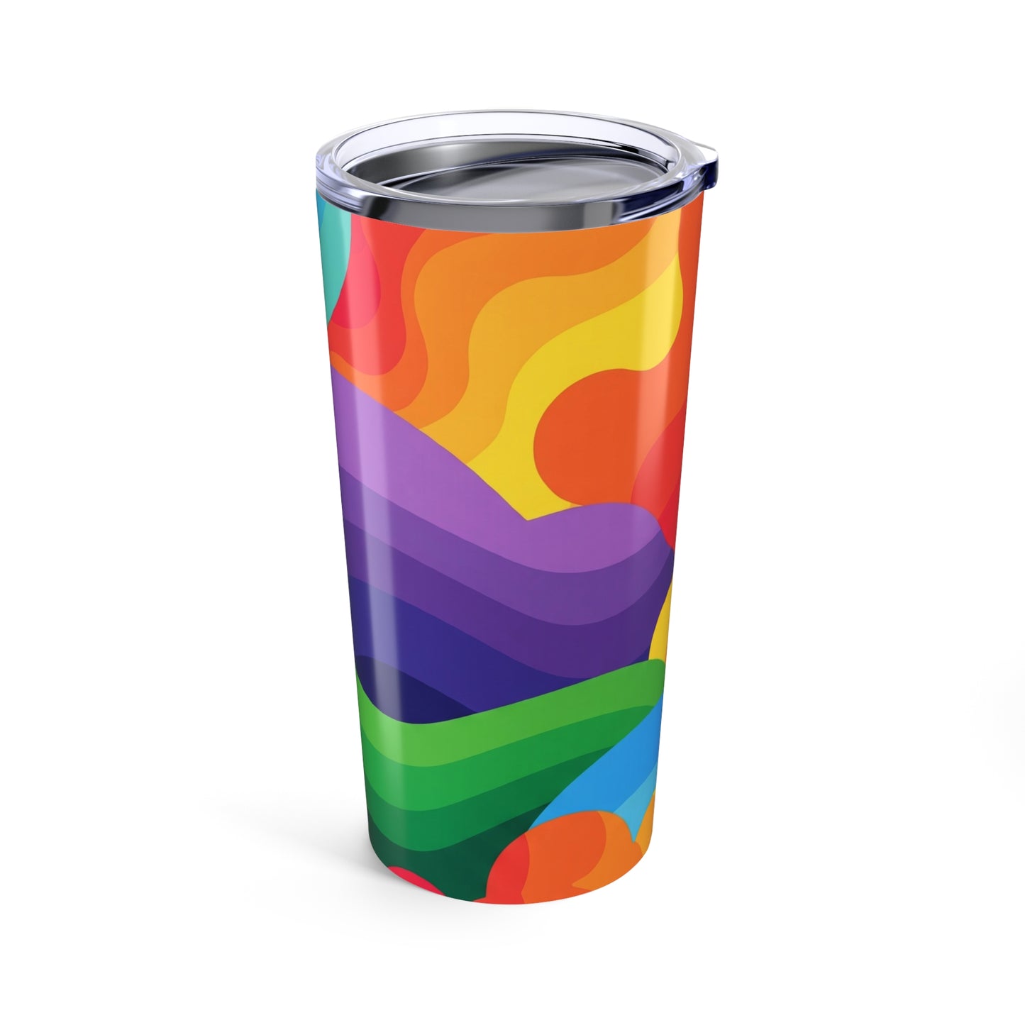 20oz Stainless Steel Tumbler Vacuum Insulated Leak Proof Durable Printed Travel Mug For Hot Cold Coffee Drinks