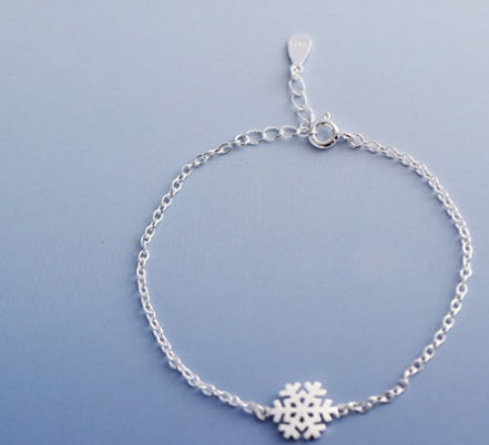 Copper Snowflake Bracelet Adjustable With Extender Elegant Design Gift For Opening Ceremony And Employee Benefits