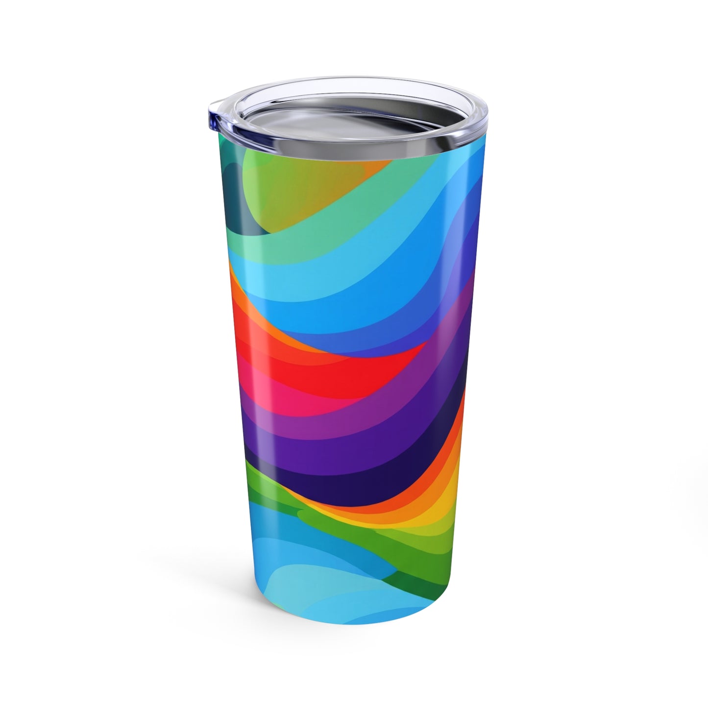 20oz Stainless Steel Tumbler With Double Wall Vacuum Insulation Leak Proof BPA Free Hot Cold Drinks Printed Travel