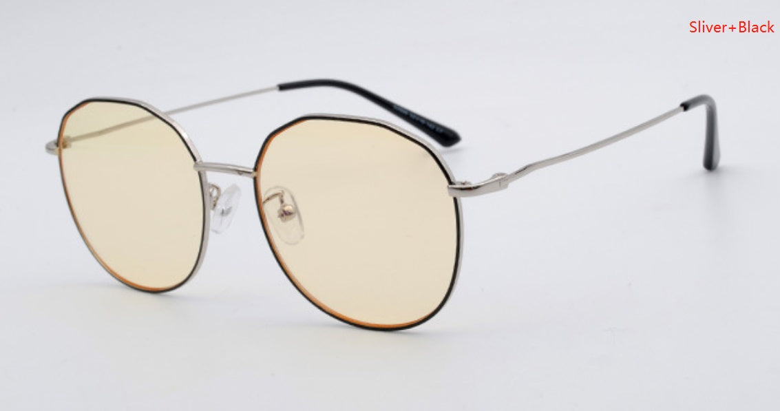 Retro Flat Mirror Sunglasses Plastic Frame 52 Mm Mirror Width 142mm Temple Length Box Package 75g High Quality