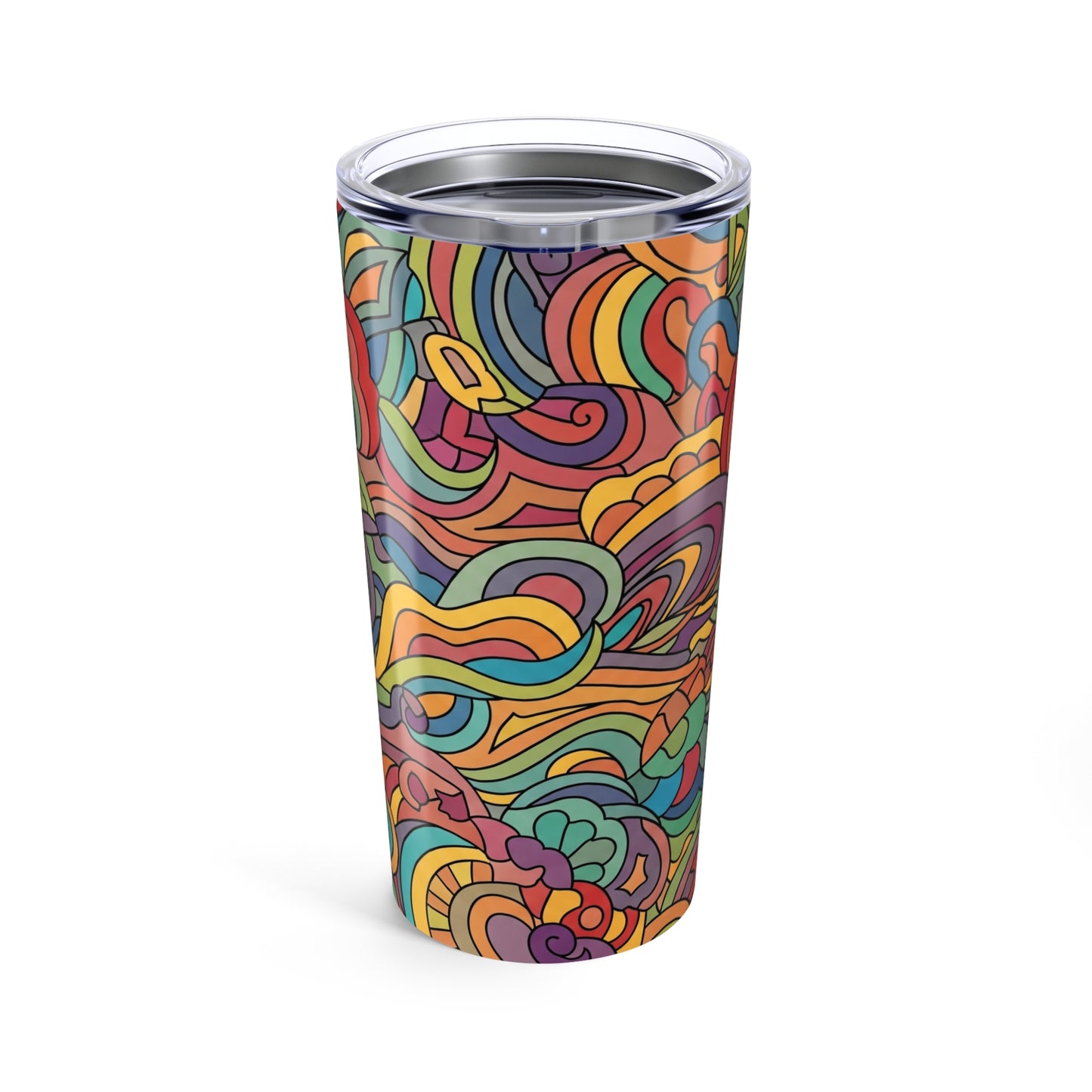 20oz Stainless Steel Tumbler With Double Wall Vacuum Insulation Spill Resistant Travel Cup For Hot Or Cold