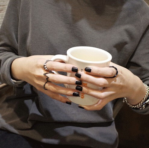 Womens Retro Exaggerated Pearl Ring Set Four Piece Ornamental Rings Lightweight Jewelry Trendy Rings for Women