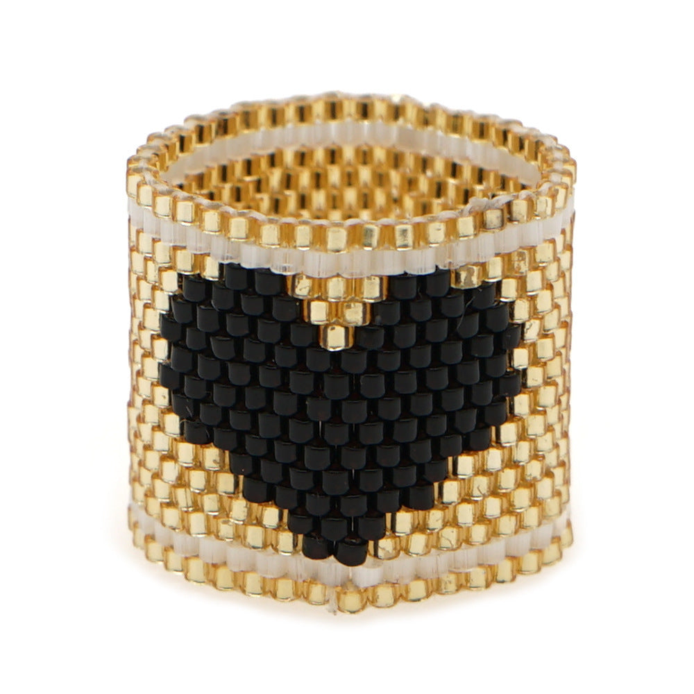 Bohemian Couple Rings Hand Woven Unisex European Style Rings For Lovers Romantic Gift Idea Handcrafted Boho Jewelry