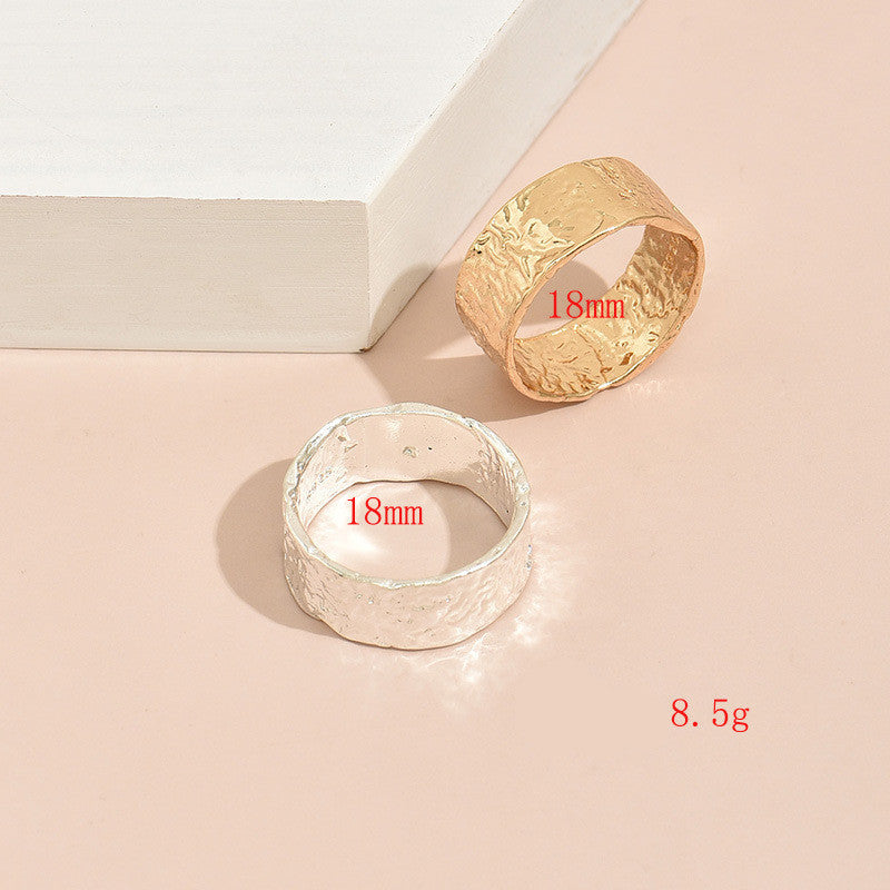 Womens Fashion Alloy Ring Set Simple Design Rings for Women Sweet Rings Gift Jewelry Elegant Everyday Wear Now