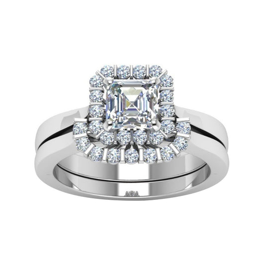 Geometric Zircon Ring Alloy Silver Tone Jewelry For Women Fashion Statement Gift Everyday Statement Trends Day