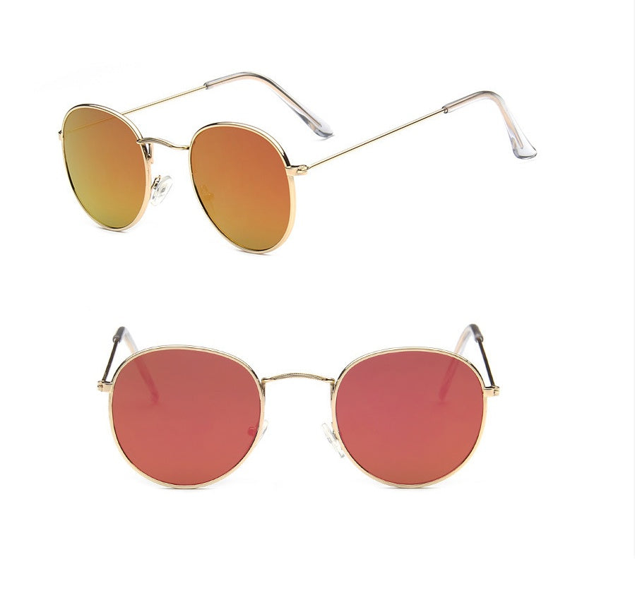 Metal Frame Sunglasses UV400 Protection Classic Retro Style