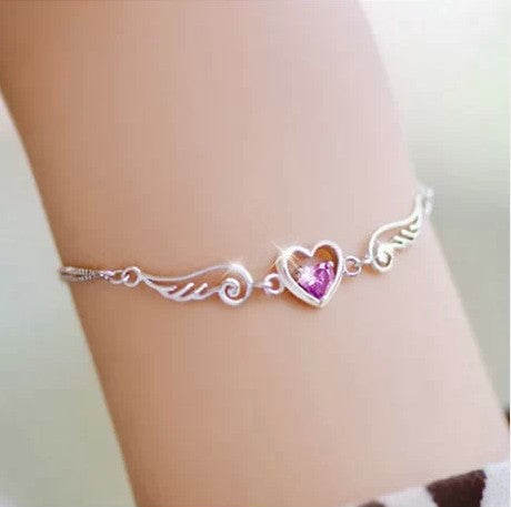 Copper Angel Wings Wave Design Bracelet for Women Fashion Jewelry Gift for Travel Promotions and Business Everyday Wear
