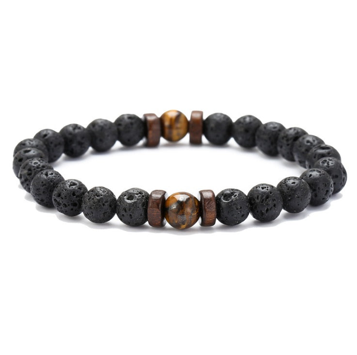 Vintage Volcanic Stone Beaded Bracelet Durable And Stylish For Daily Wear And Occasions For Everyday Style Use