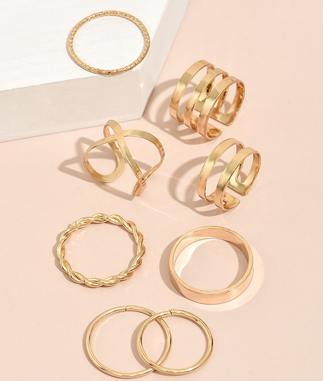 Womens Fashion Ring Alloy Trendy Jewelry Gift For Women