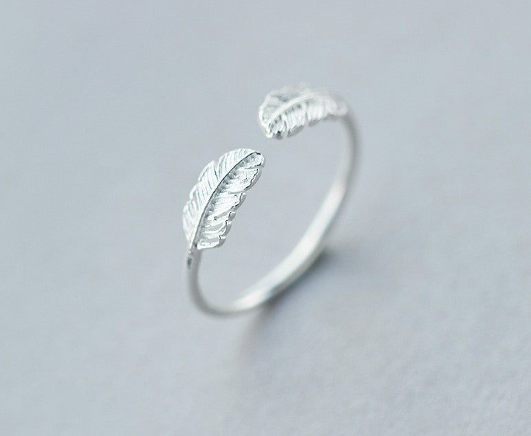 Women's Korean fashion silver ring