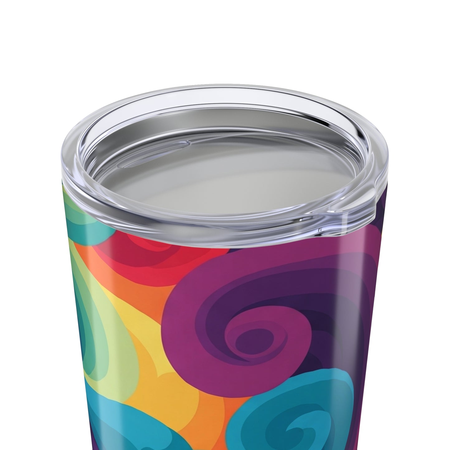 20oz Stainless Steel Insulated Tumbler With Double Wall Vacuum Design Leak Proof Lid And Printed Design Fits 20oz