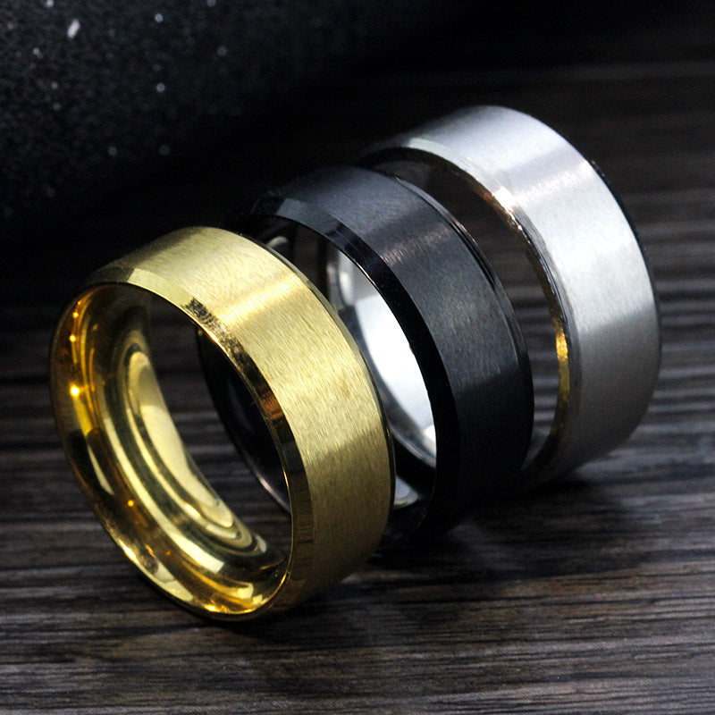 Stainless Steel Ring For Men And Women Durable Band