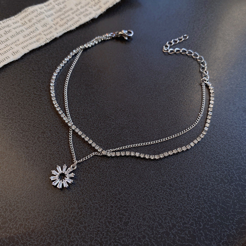 Women Titanium Steel Bracelet Electroplated Fashion Jewelry Beautiful Design Ladies Bangle Gift For Her Shines