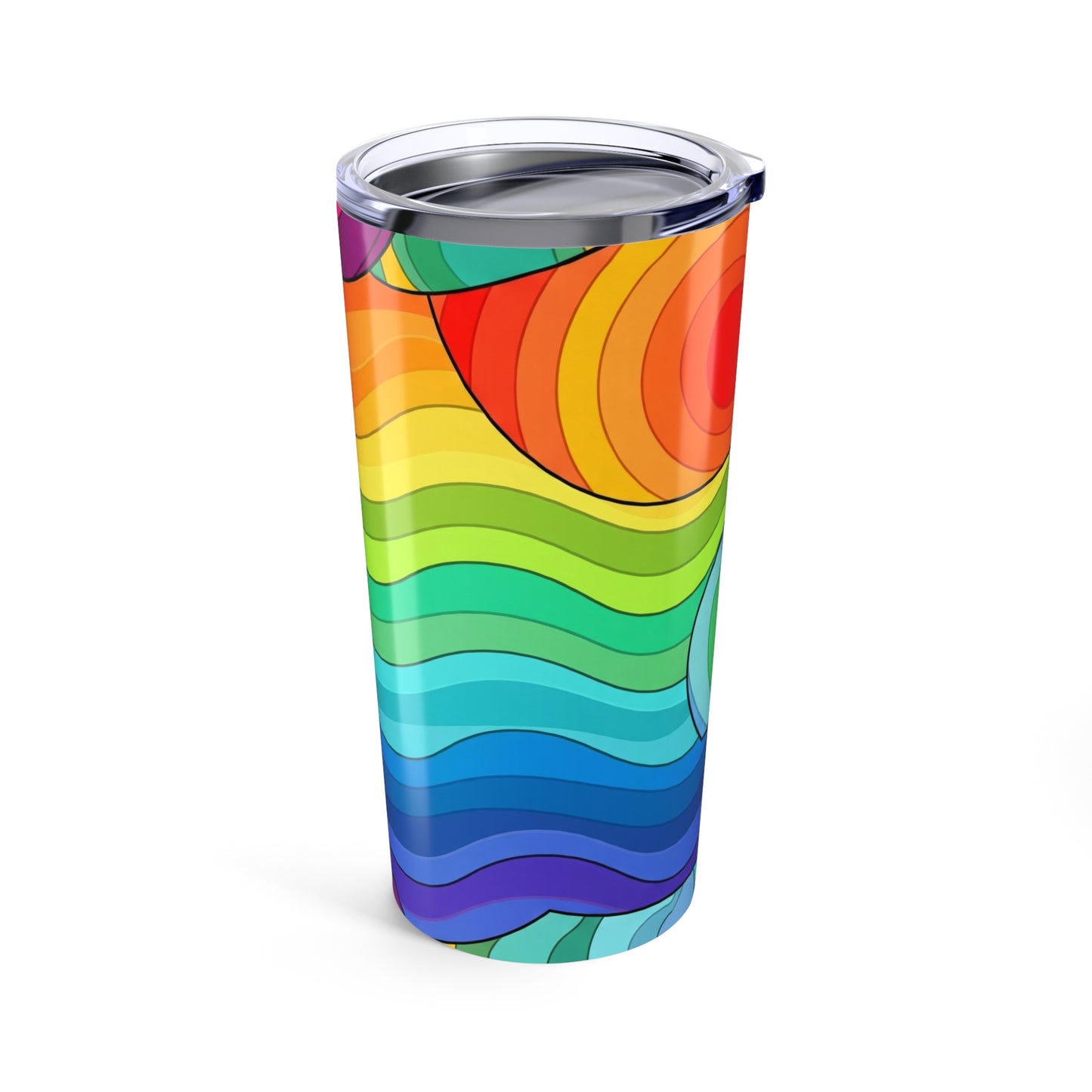 20oz Stainless Steel Travel Mug With Double Wall Vacuum Insulation Leak Proof Lid Durable Hot Cold Beverage Tumbler