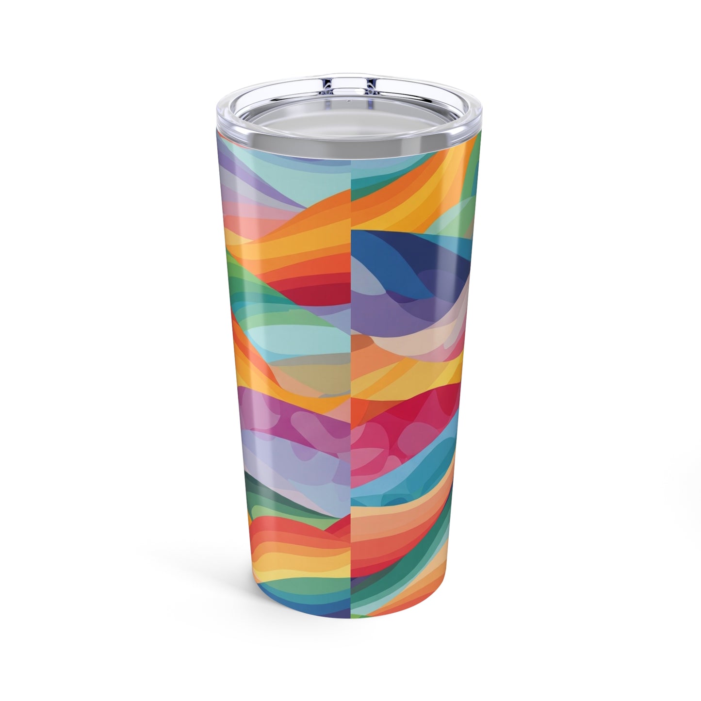 20 Ounce Stainless Steel Tumbler With Printed Graphics Double Wall Vacuum Insulated Travel Mug Spill Resistant Hot