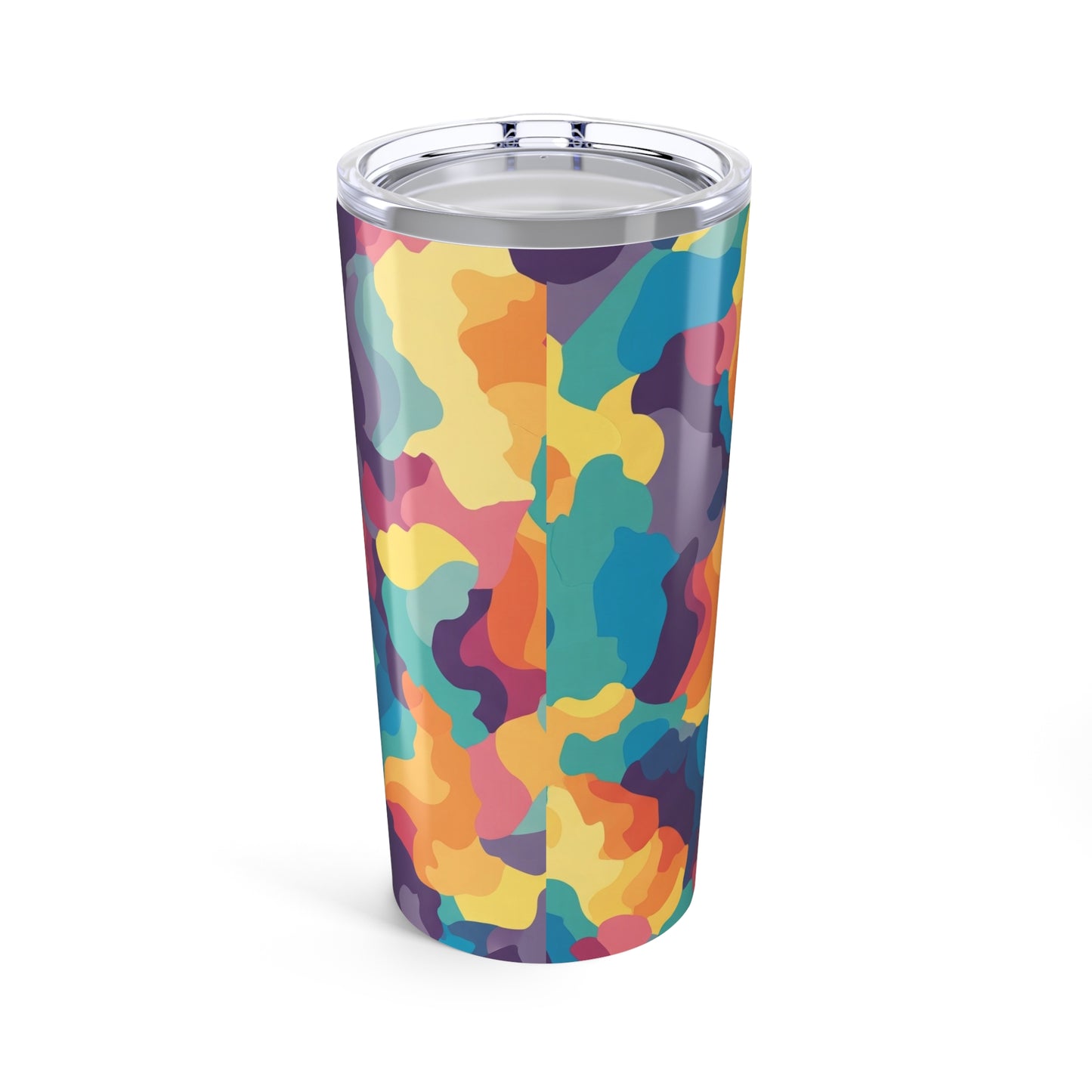 20oz Stainless Steel Tumbler With Double Wall Vacuum Insulation Leak Proof Printed Design For Hot And Cold