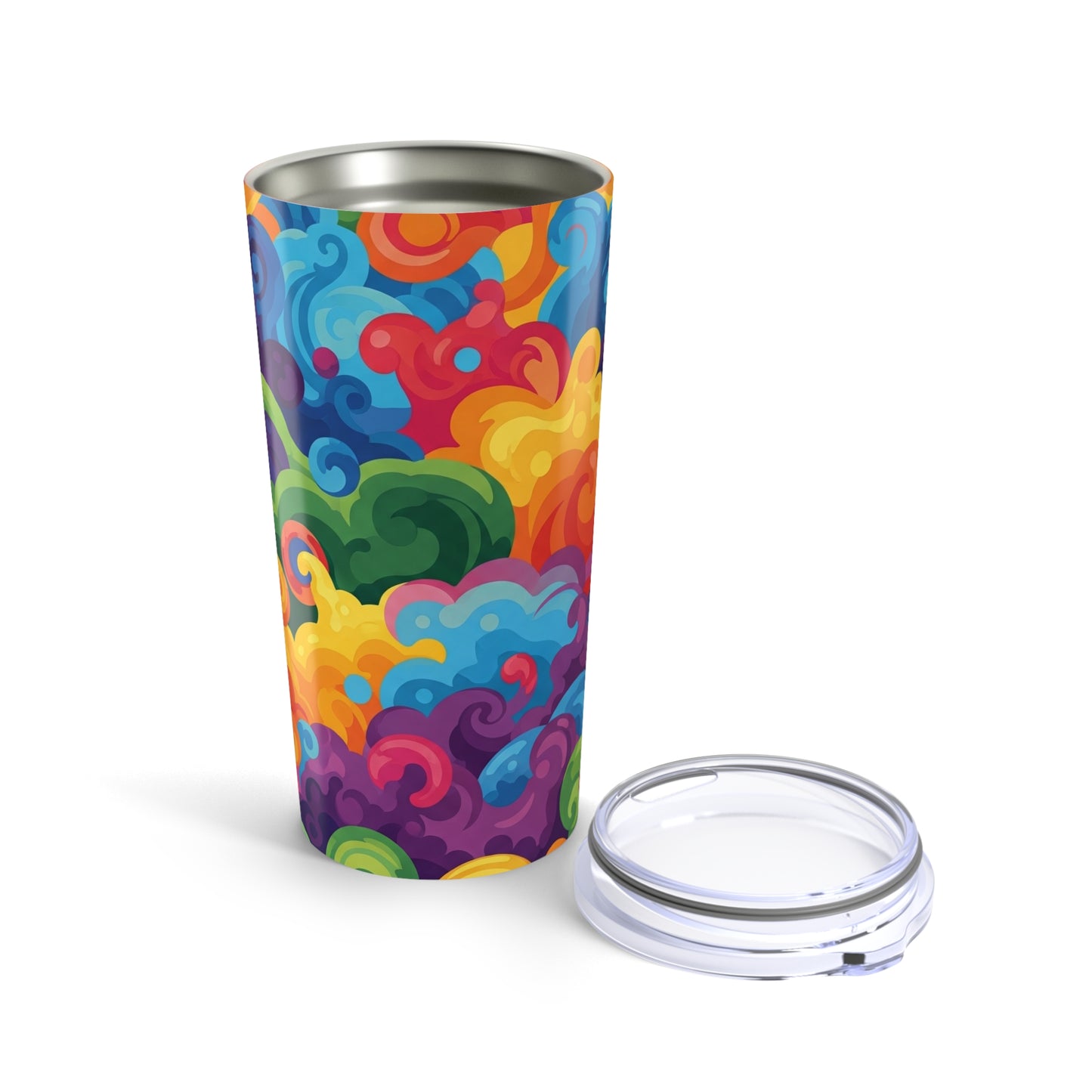 20oz Stainless Steel Travel Tumbler With Double Wall Vacuum Insulation Spill Resistant Cup For Hot Or Cold
