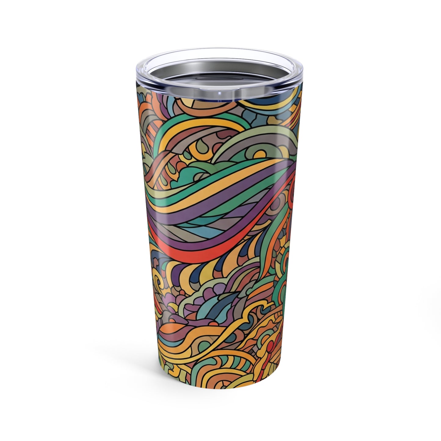 20oz Stainless Steel Travel Mug With Double Wall Vacuum Insulation Keeps Beverages Hot Or Cold And Spill Resistant