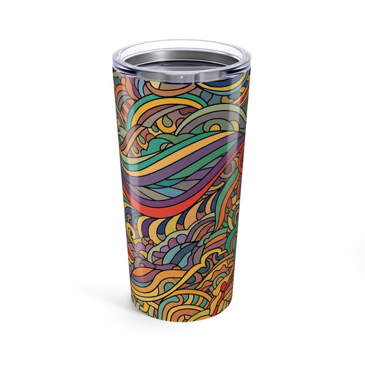 20oz Stainless Steel Travel Mug With Double Wall Vacuum Insulation Keeps Beverages Hot Or Cold And Spill Resistant