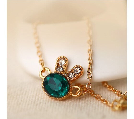 Unisex Rabbit Bracelet Zodiac Design Electroplated Alloy With Inlaid Gems Anniversary Gift For Business Simple Pro