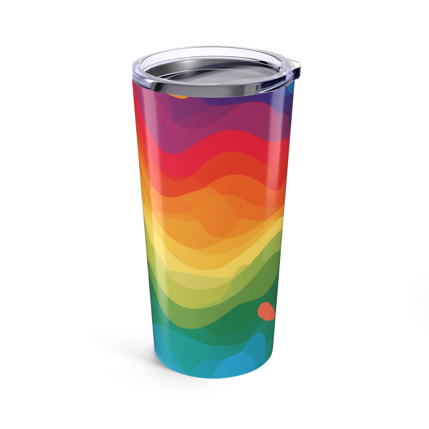 20oz Stainless Steel Travel Mug With Double Wall Vacuum Insulation Leak Proof Lid And Printed Design For Everyday