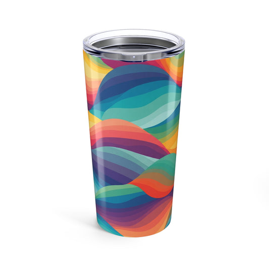 20oz Stainless Steel Tumbler With Double Wall Vacuum Insulation Spill Resistant Durable Travel Mug Dishwasher Safe