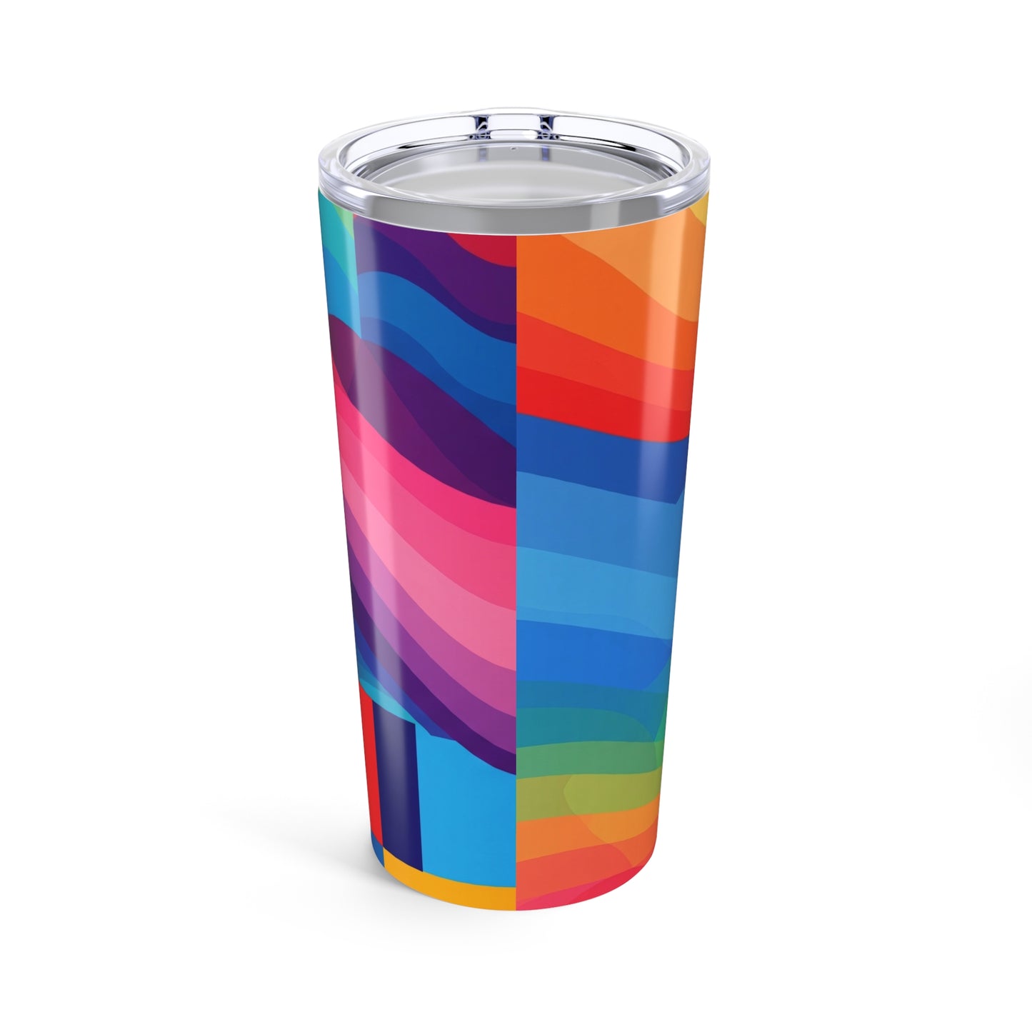 20oz Stainless Steel Insulated Tumbler With Double Wall Spill Resistant Keeps Hot And Cold Drinks Vibrant Designs