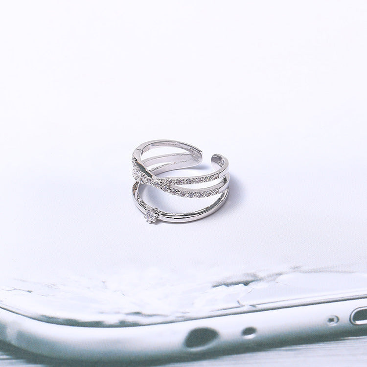 Fashion Ring Adjustable Womens High Quality Durable Versatile Elegant Jewelry For Everyday Party Occasion Gift Durable