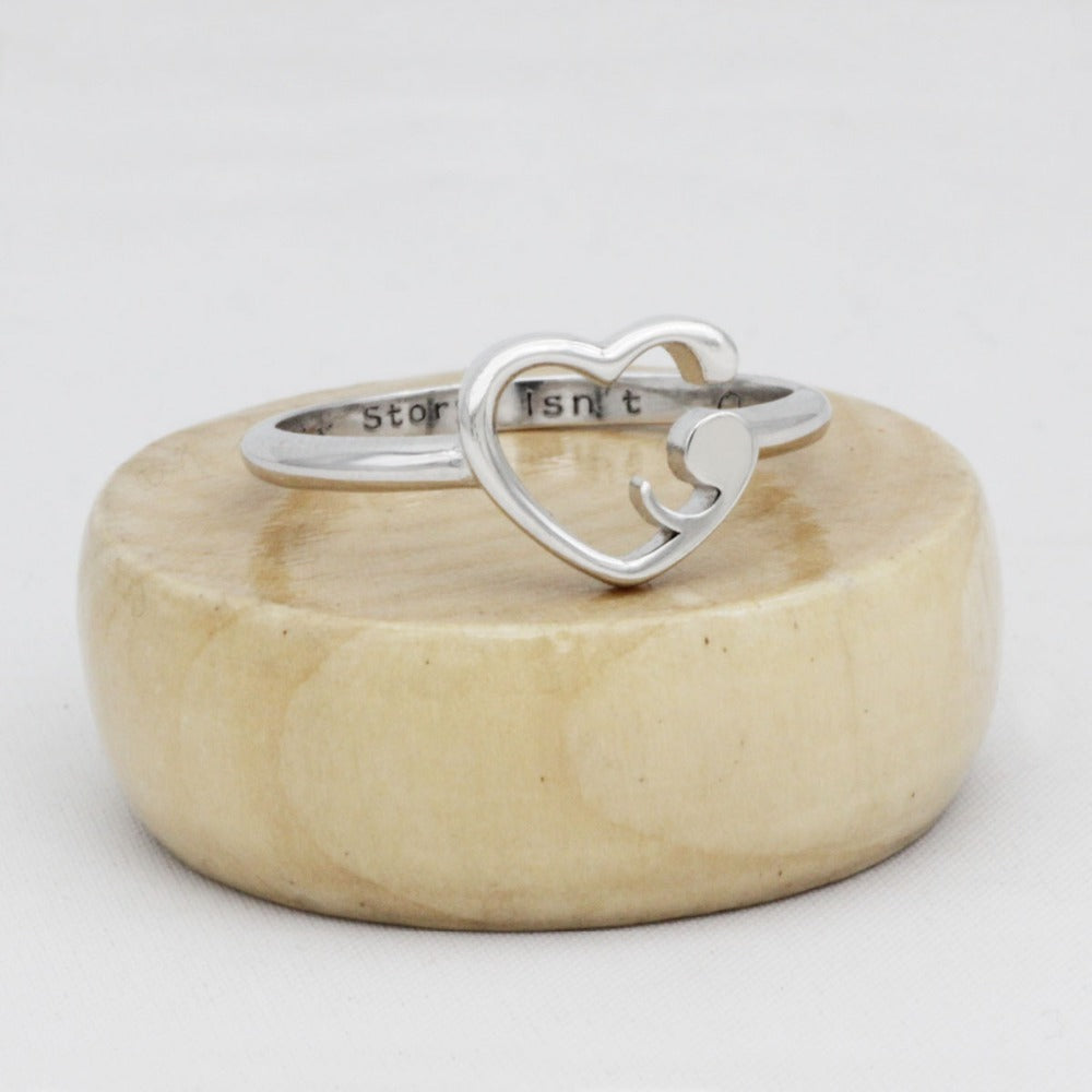 Titanium Steel Simple Fashion Ring Geometric Design Electroplated European Style Jewelry For Women Elegant Ring