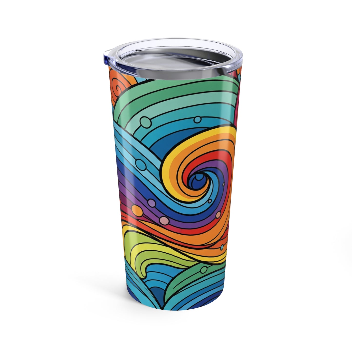 20oz Stainless Steel Travel Mug With Double Wall Vacuum Insulation And Spill Proof Lid For Hot Or Cold Beverages