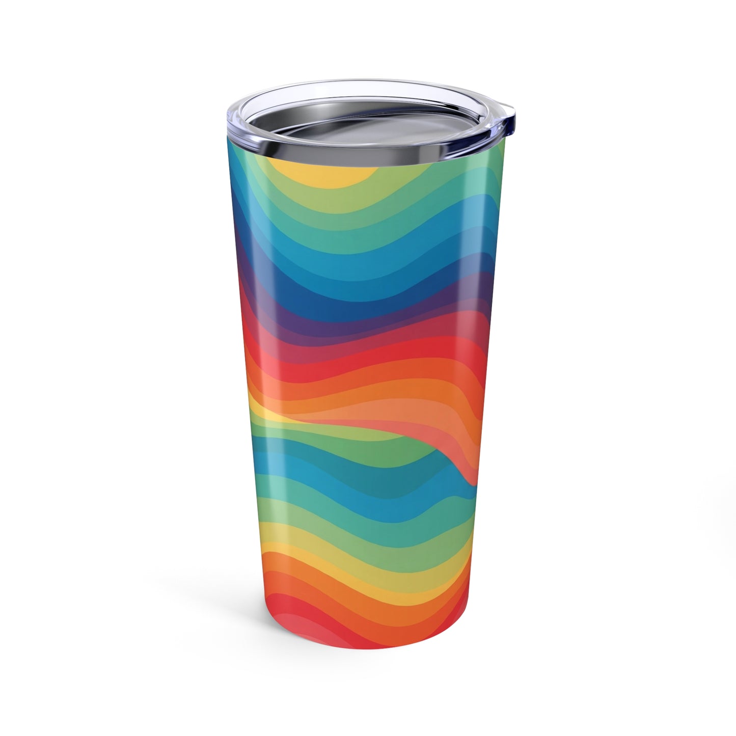 20oz Stainless Steel Printed Tumbler With Double Wall Vacuum Insulation Travel Mug Spill Resistant Thermal Cup