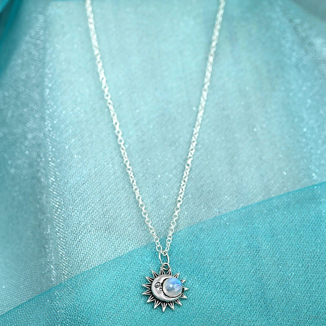 Star Moon Crystal Ring For Women Alloy Electroplated Ring