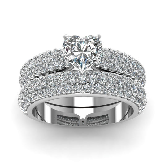 Womens Double Row Diamond Ring Geometric Alloy Band Dazzling High Quality Festival Gift Jewelry Fashion Trendy