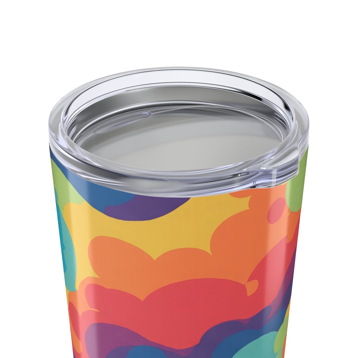 20oz Stainless Steel Tumbler With Double Wall Vacuum Insulation Spill Resistant BPA Free Printed For Hot And Cold