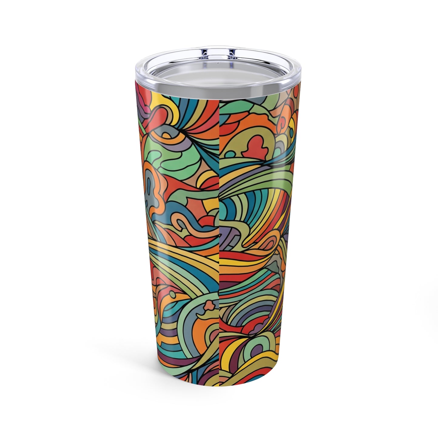 20oz Stainless Steel Tumbler With Double Wall Vacuum Insulation Spill Resistant Thermal Mug For Hot And Cold