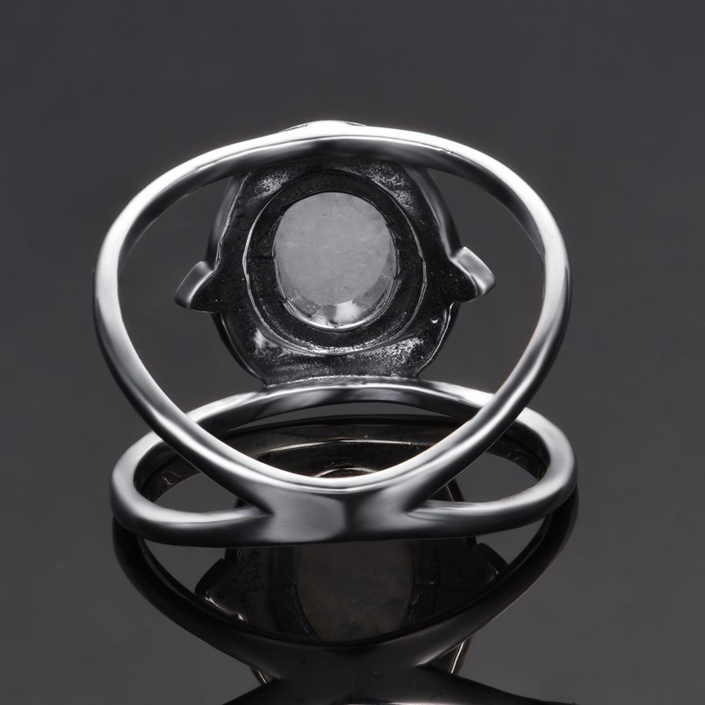 Fashion Personality Rainbow Moonstone Ring