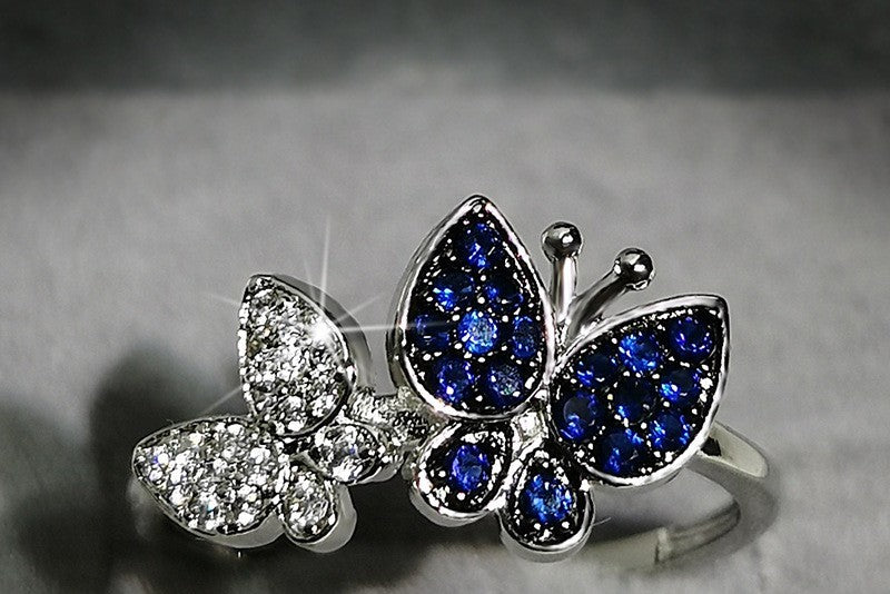 Stylish Diamond Studded Bow Jewelry Ring Bracelet Brass And Alloy Setting For Everyday Fashion Accessory Gifts
