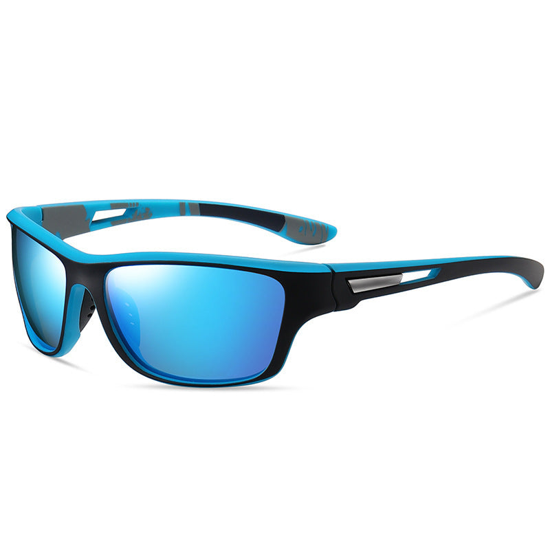 Mens Polarized Specs For Outdoor Sports And Cycling Windproof Lightweight Fashion Design PC Frame TAC Lens Eye
