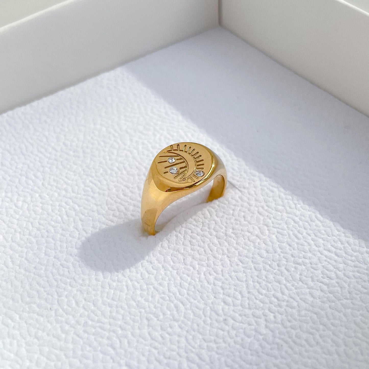 Women's Niche Design Fashion Sun Ring