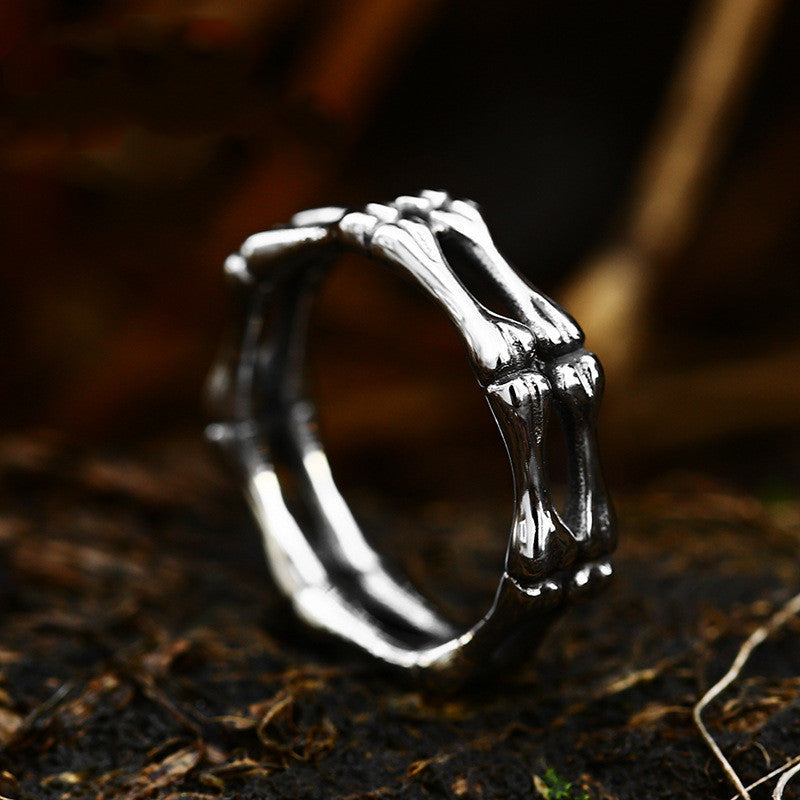 European And American Men's Titanium Steel Ring Bracelet