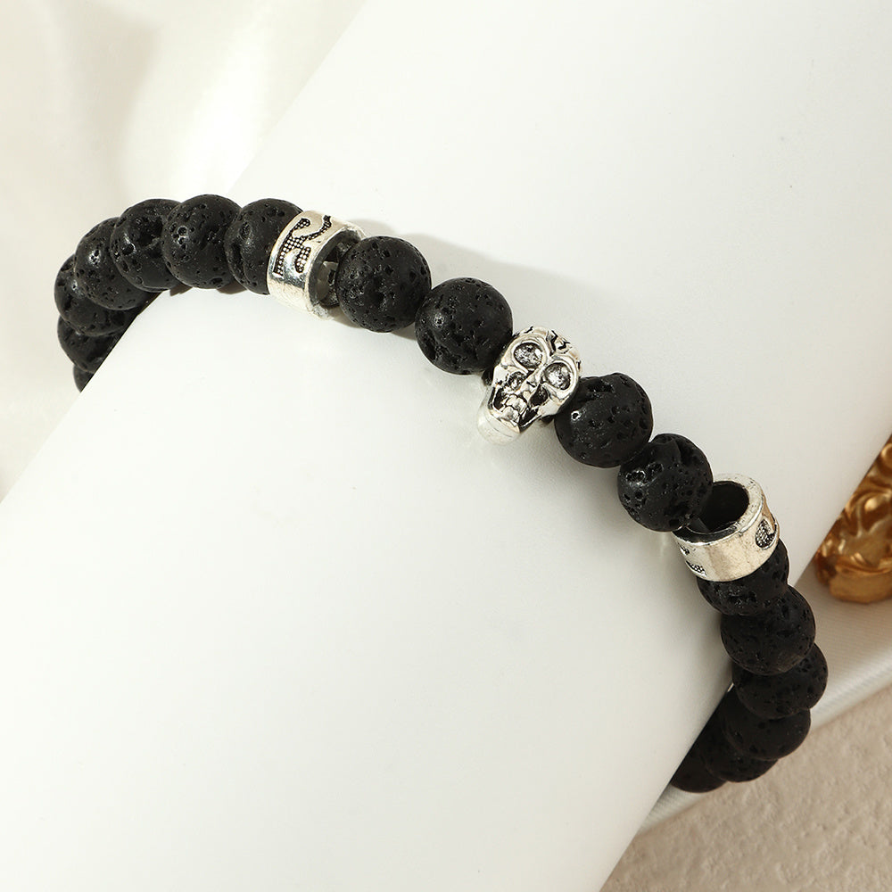 Unisex Stone And Wooden Geometric Bracelet Handmade Individually Packaged For Men And Women Europe Classic Art