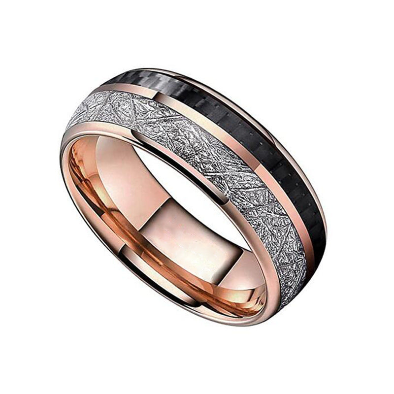 Stainless Steel Ring 8mm Fashion Band For Men Women