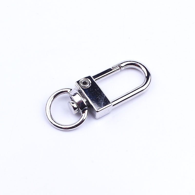 Zinc Alloy Latch Hardware Buckle Key Ring DIY Jewelry
