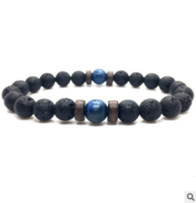 Vintage Volcanic Stone Beaded Bracelet Durable And Stylish For Daily Wear And Occasions For Everyday Style Use