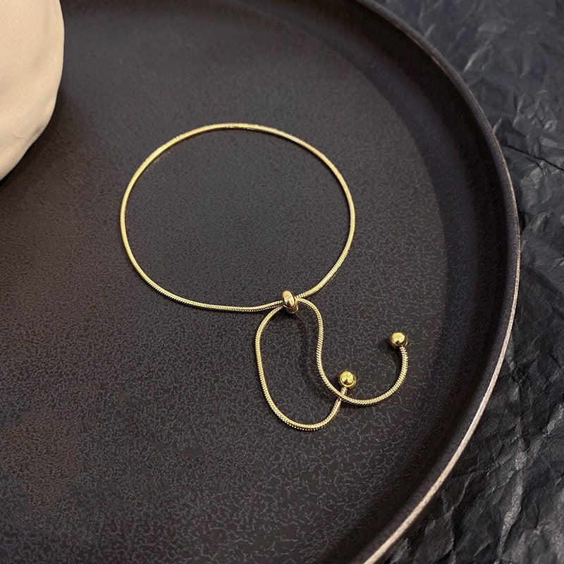 Women Titanium Steel Bracelet Electroplated Fashion Jewelry Beautiful Design Ladies Bangle Gift For Her Shines