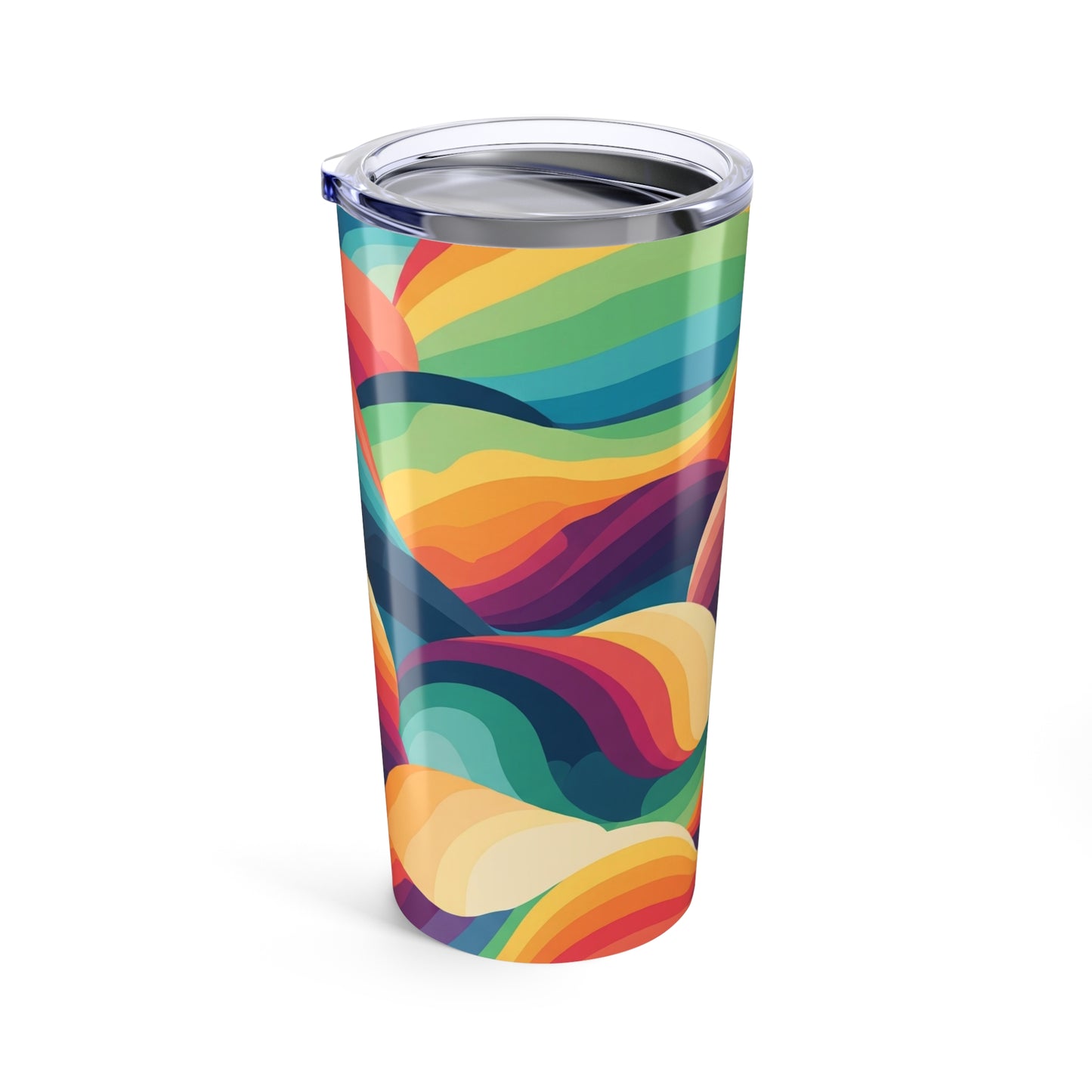 20oz Stainless Steel Tumbler With Graphic Double Wall Vacuum Insulation For Hot Or Cold Beverages Dishwasher Safe