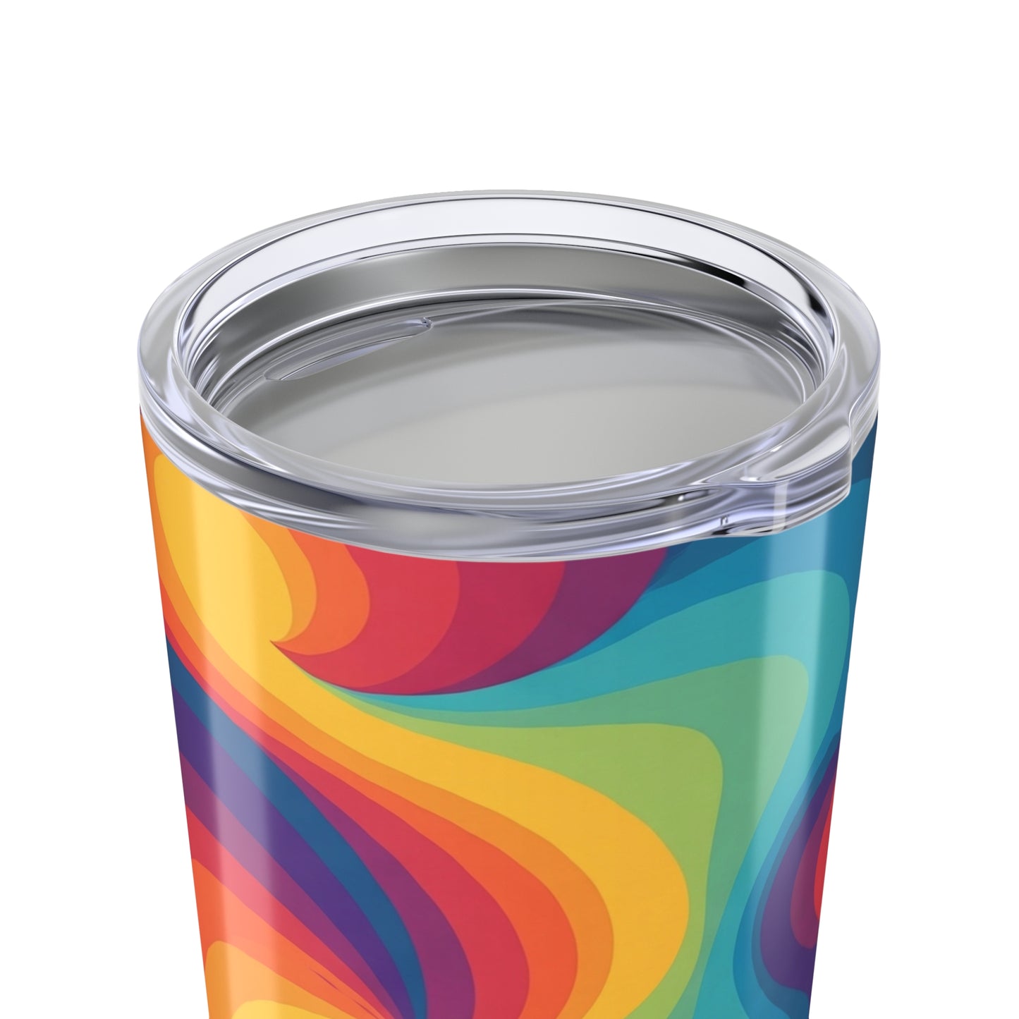 20oz Stainless Steel Tumbler Double Wall Vacuum Insulated Leak Proof Thermal Travel Coffee Mug Printed Artwork