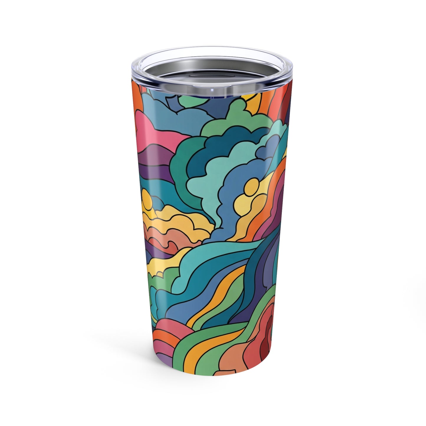 20 Ounce Stainless Steel Tumbler With Vacuum Insulation Spill Resistant Design For Hot And Cold Use Dishwasher Safe