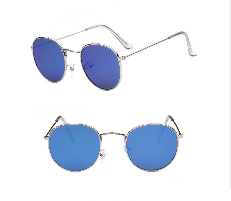 Metal Frame Sunglasses UV400 Protection Classic Retro Style