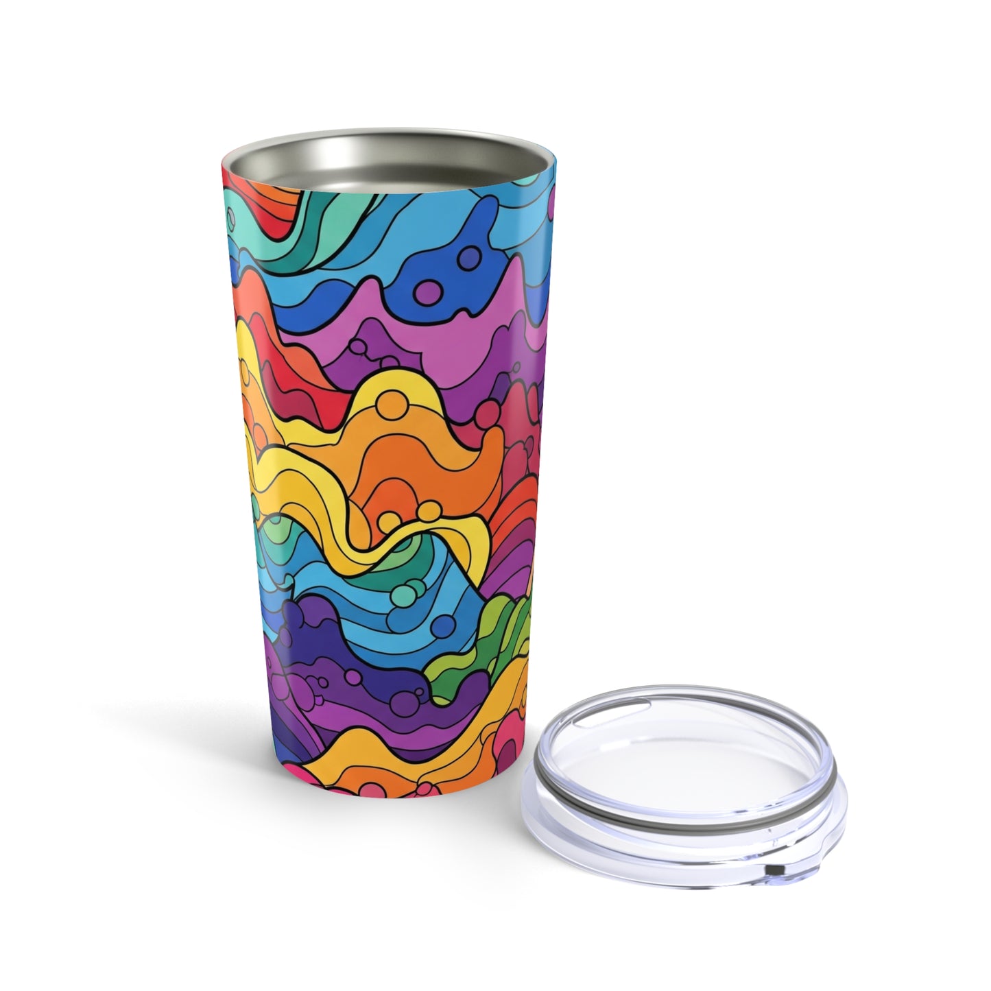 20oz Stainless Steel Tumbler Double Wall Vacuum Insulation Leak Proof Design For Hot And Cold Drinks Dishwasher